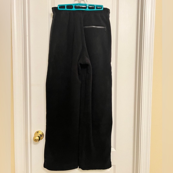 UNIQLO NEEDLES FLEECE WIDE PANTS - BLACK S - Picture 5 of 10